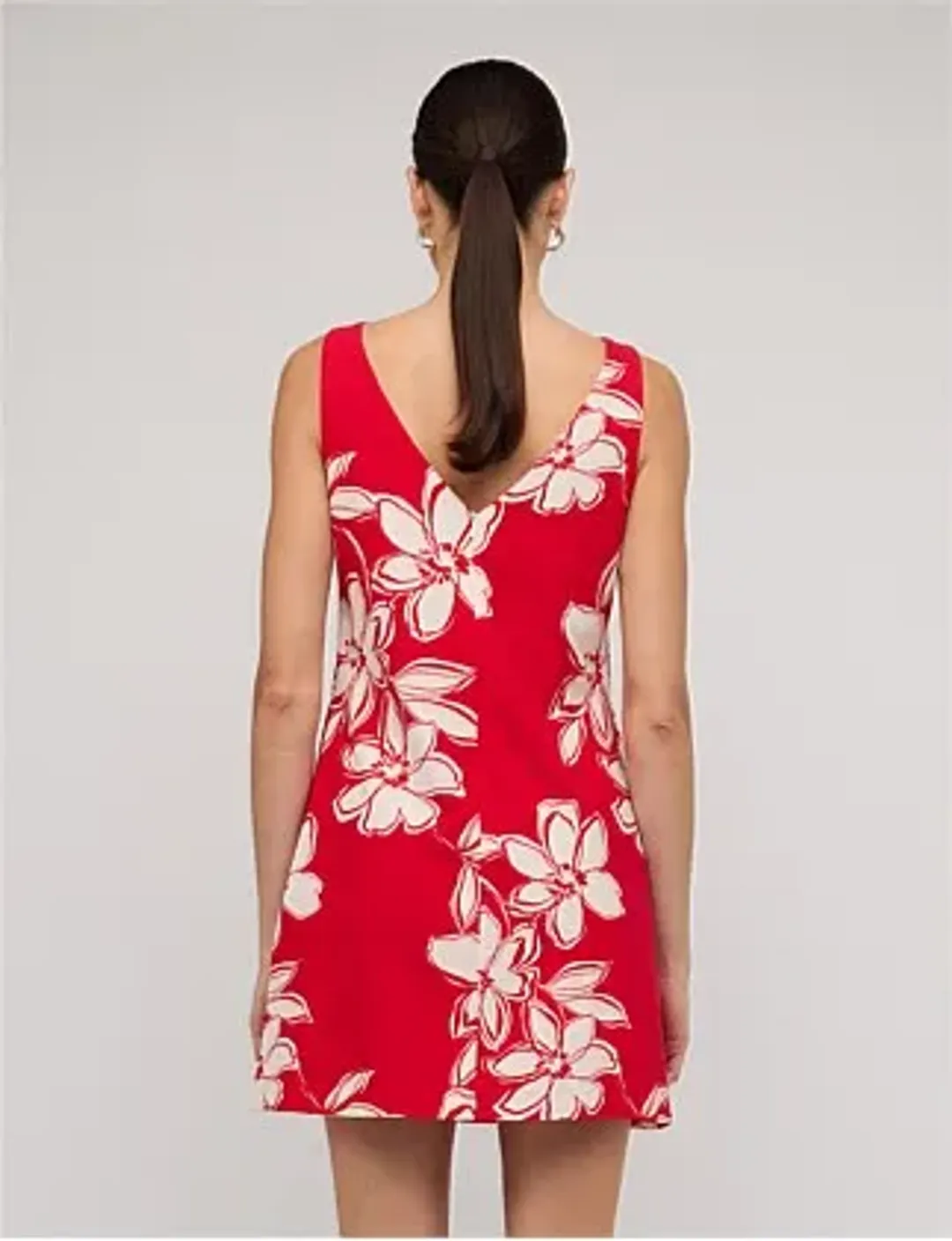 Staple The Label ELARA MINI DRESS Red Size 16 for rent on The Volte - main image