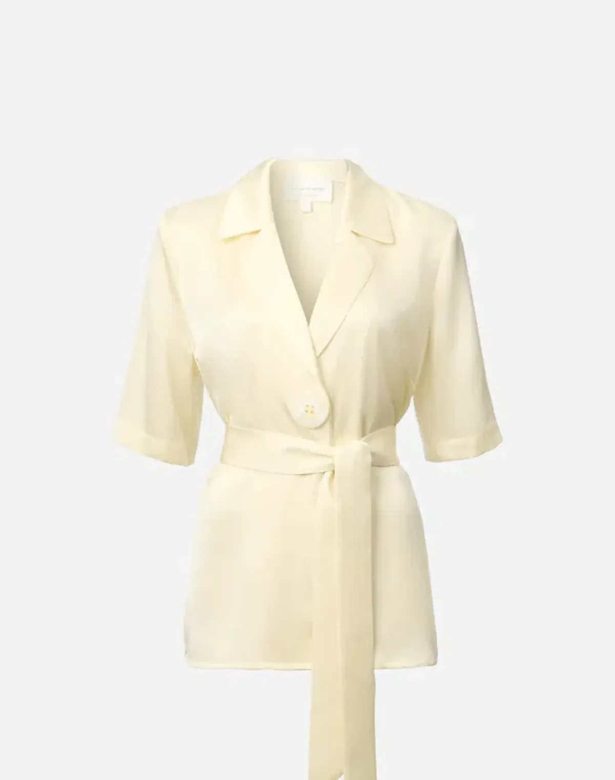 Viktoria And Woods Chorus Shirt And Pilot Pants Set Butter Yellow Size 0 / AU 6 - Image 2