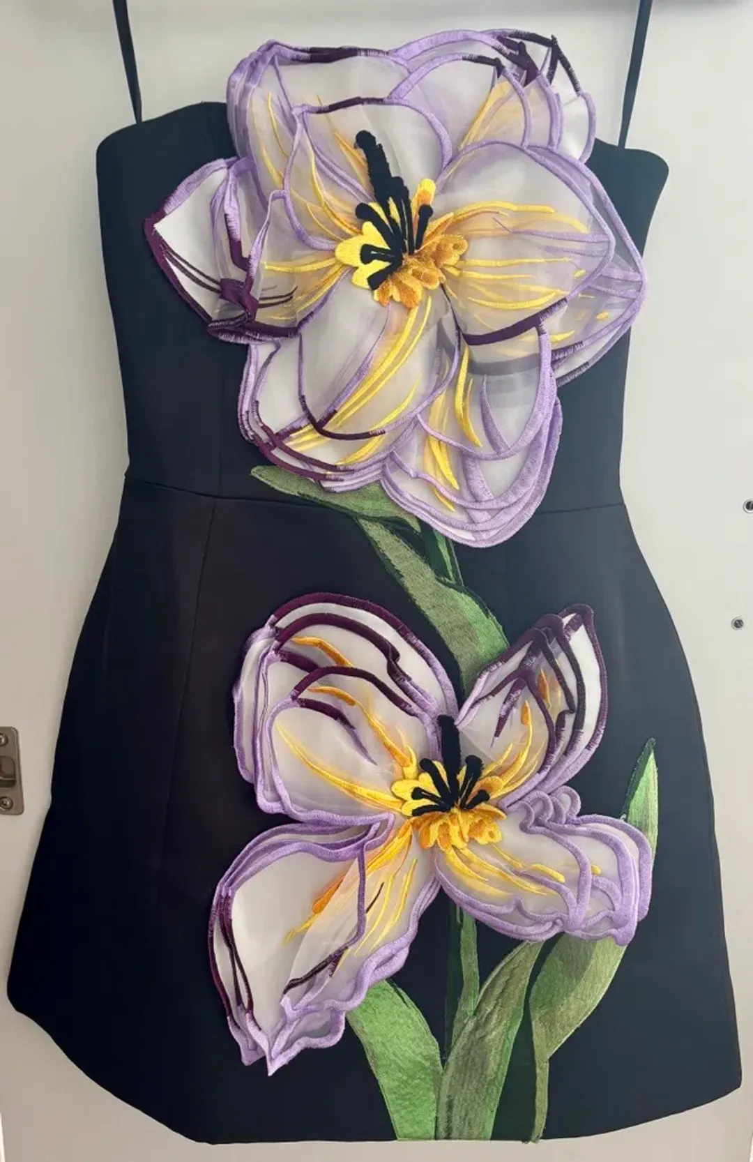 Leo Lin Flower Dress Size 6 for rent on The Volte - main image
