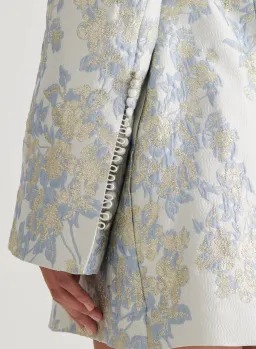 ANNA QUAN Margot Dress in Water Lillies Blue Size 8 AU for rent on The Volte - image 12