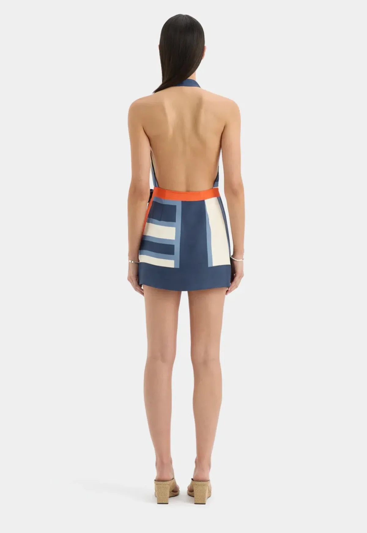 Sir the label dazed wrap halter mini dress size 0 - Image 2