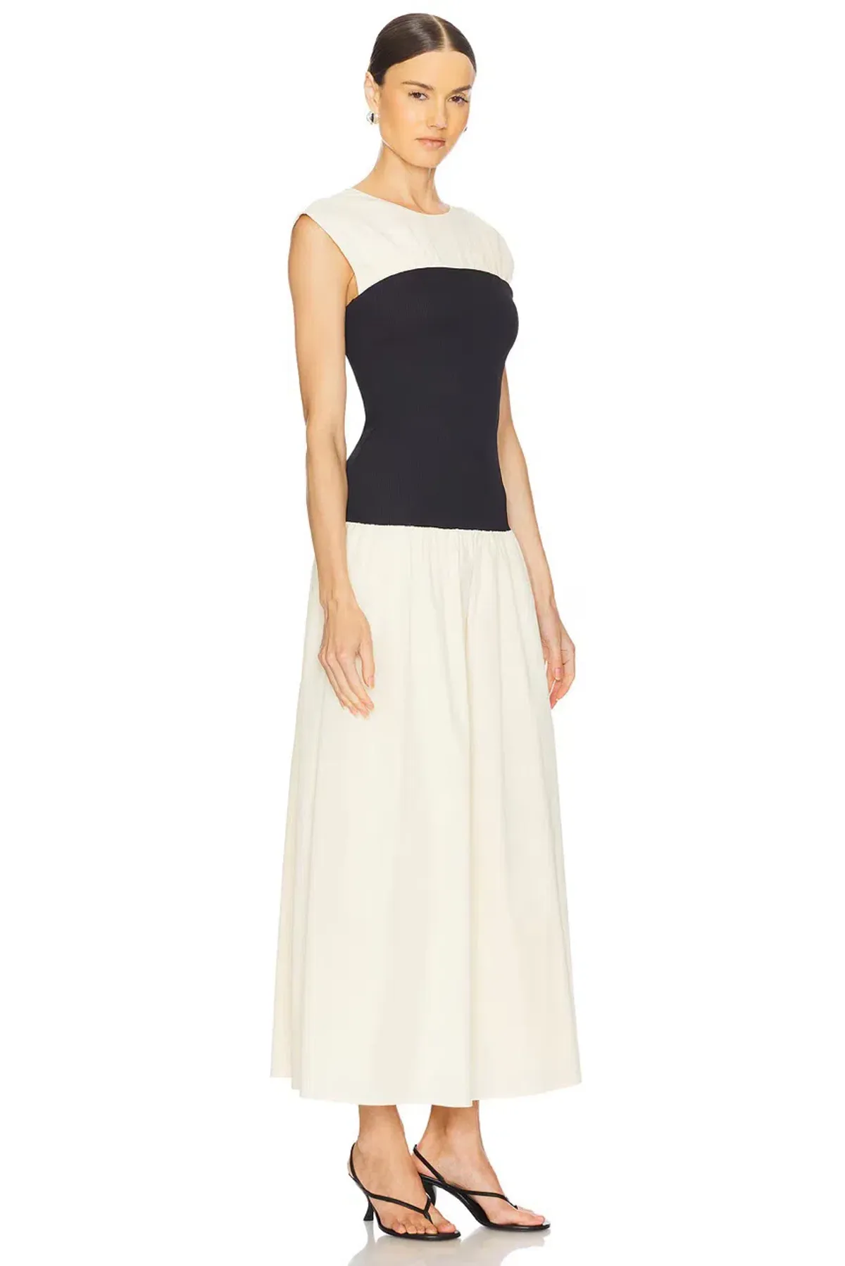 ANNA QUAN Stefania Dress in SWAN Black White Size 6 AU - Image 7