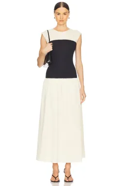 ANNA QUAN Stefania Dress in SWAN Black White Size 6 AU for rent on The Volte - image 5