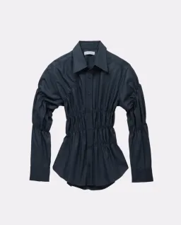 Scarlett & Sam Charcoal Scrunch Top for rent on The Volte - image 1