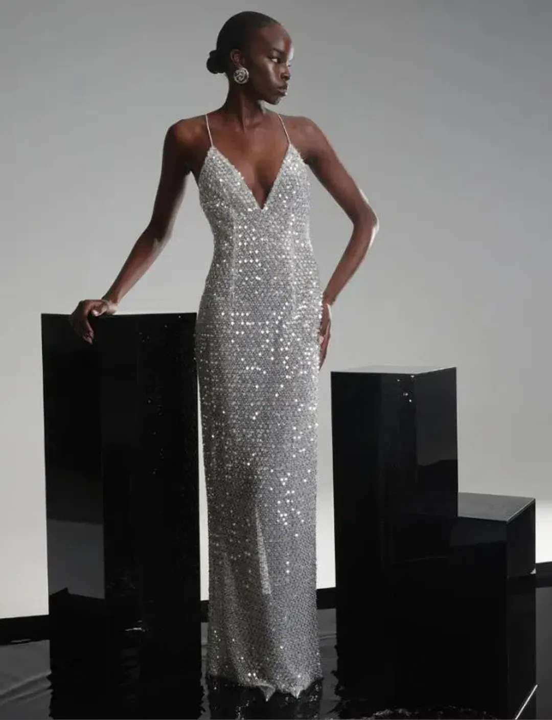 Eliya the Label Mevia Gown Size XS/6 for rent on The Volte - main image