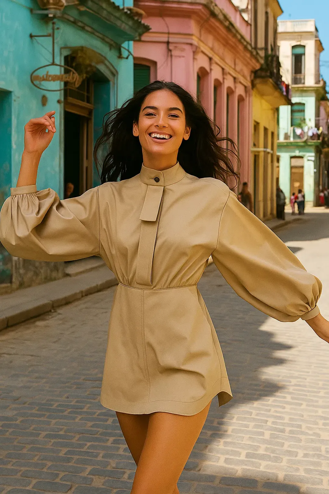 Zimmermann Rebellion Drawn Mini Dress Size 0 for rent on The Volte - main image