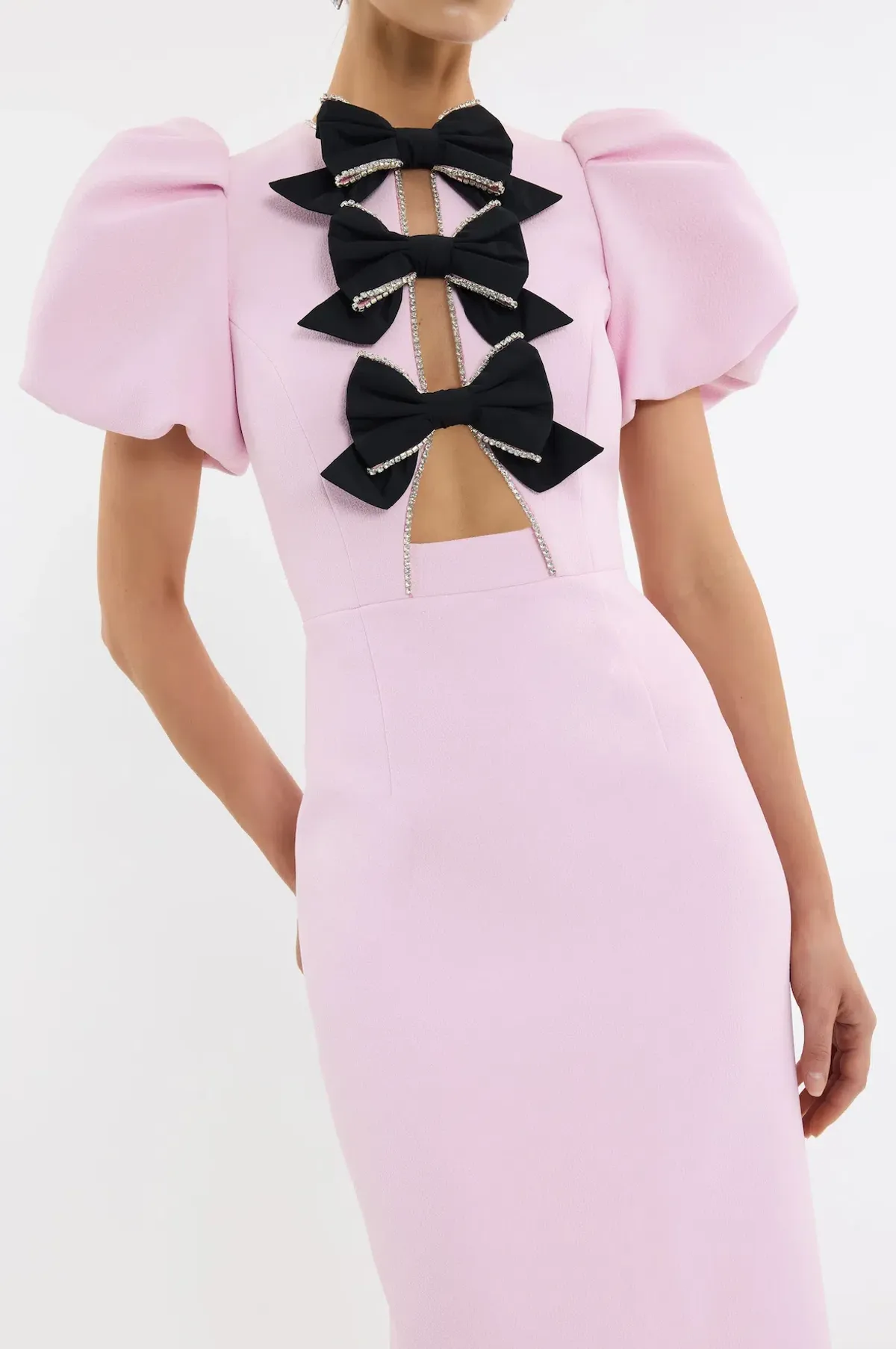 Rebecca Vallance Nemy Midi Dress Size 8 - Image 2