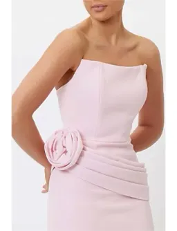 Bianca Bridgett ILLIYANA MAXI DRESS Pink Size 12 for rent on The Volte - image 3