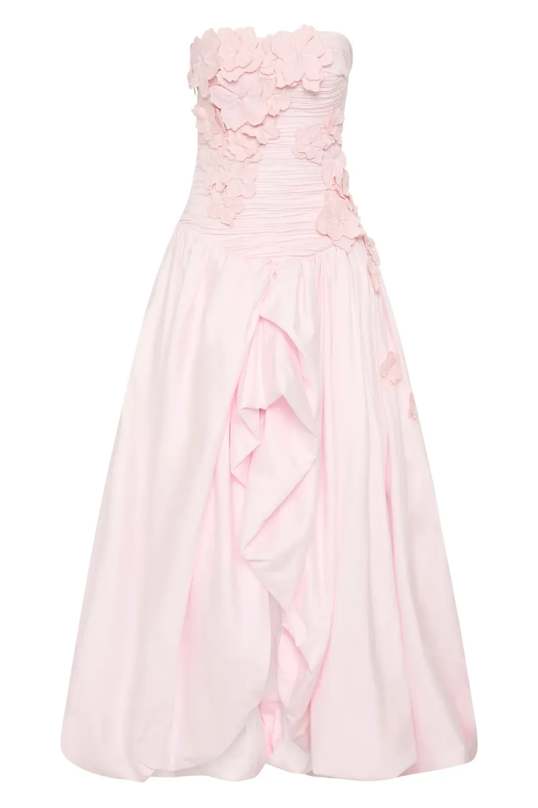Aje Splendour Flower Gown Pastel Pink Size AU 8 for rent on The Volte - main image