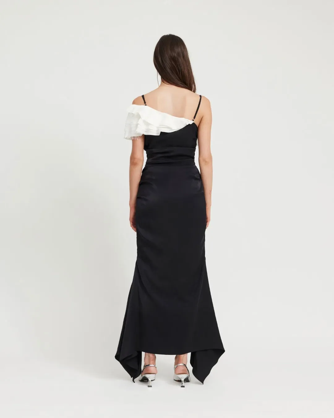 TOJHA Coralia Dress Black and White size 8 for rent on The Volte - main image