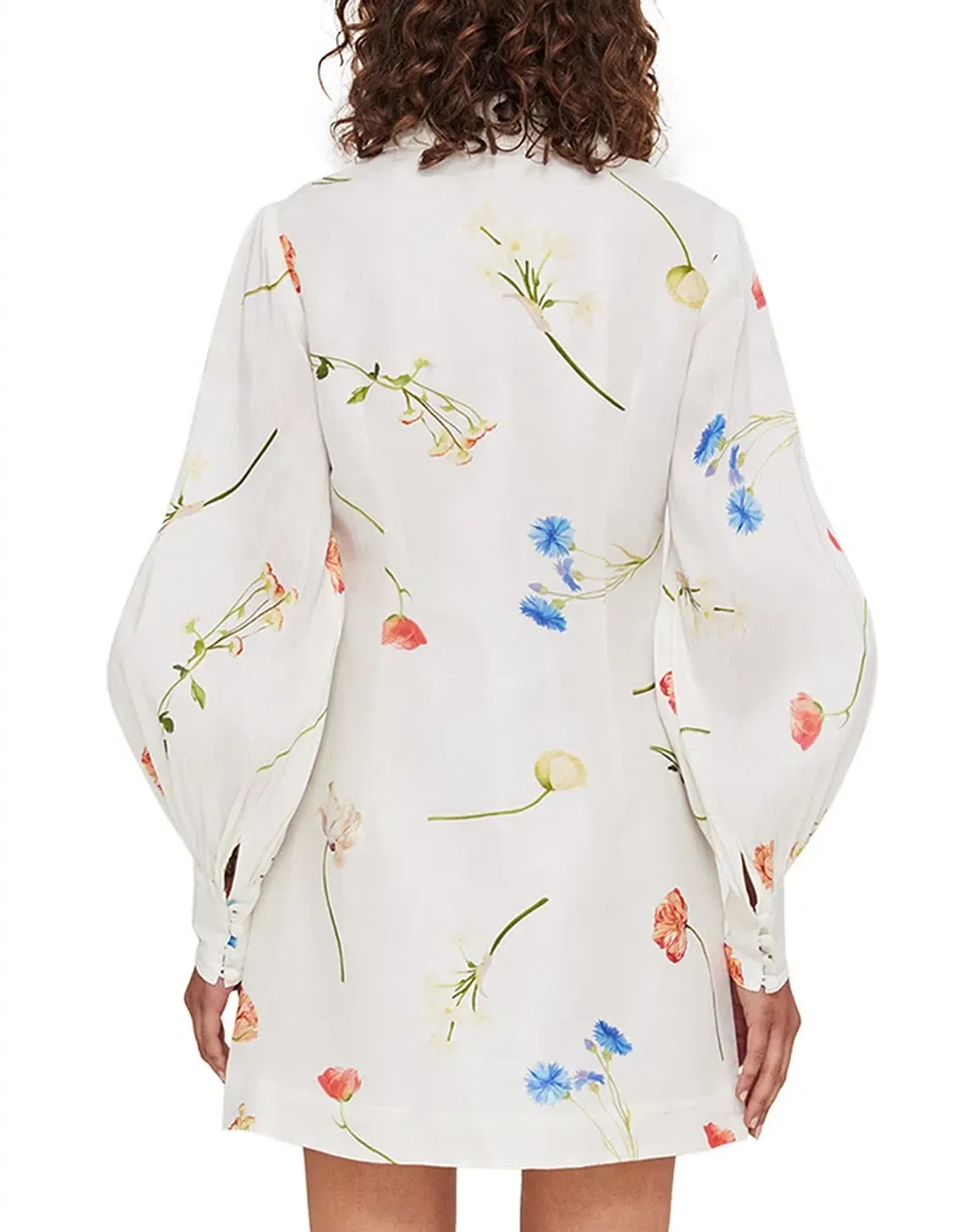 Leo Lin The Fields Linen Mini Dress size 10 - Image 4