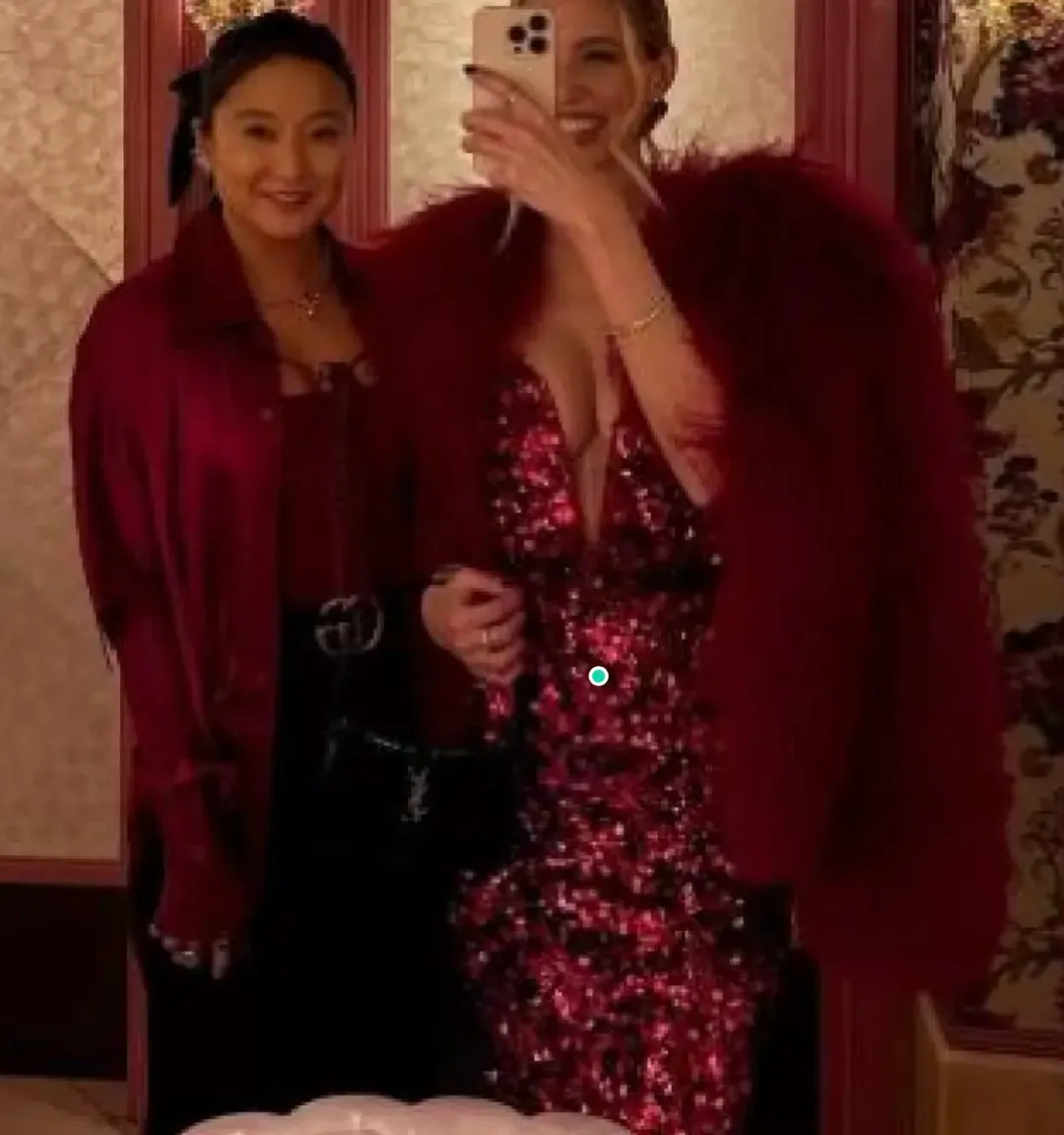 Self Portrait 3D Sequin Maxi Dress Red Size XS AU 6 for rent on The Volte - main image