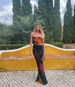 Rat and Boa Calypso Dress for rent on The Volte - image 1