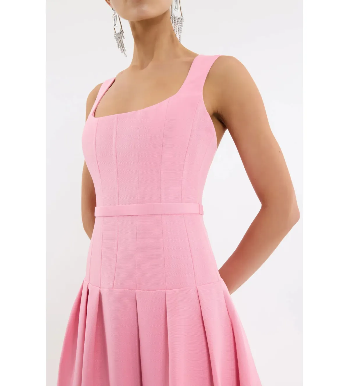 Rebecca Vallance Amaro Gown Pink Size AU 12 - Image 4
