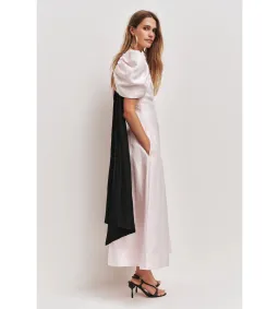 Aje Bisou Midi Dress Pastel Pink Size AU 10 for rent on The Volte - image 3