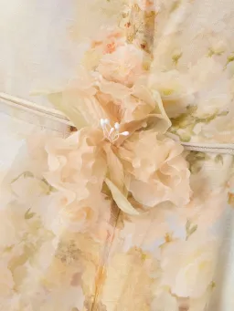 Zimmermann Memento Picnic Midi Dress in Rose Arbor size 3 au 14 for rent on The Volte - image 4