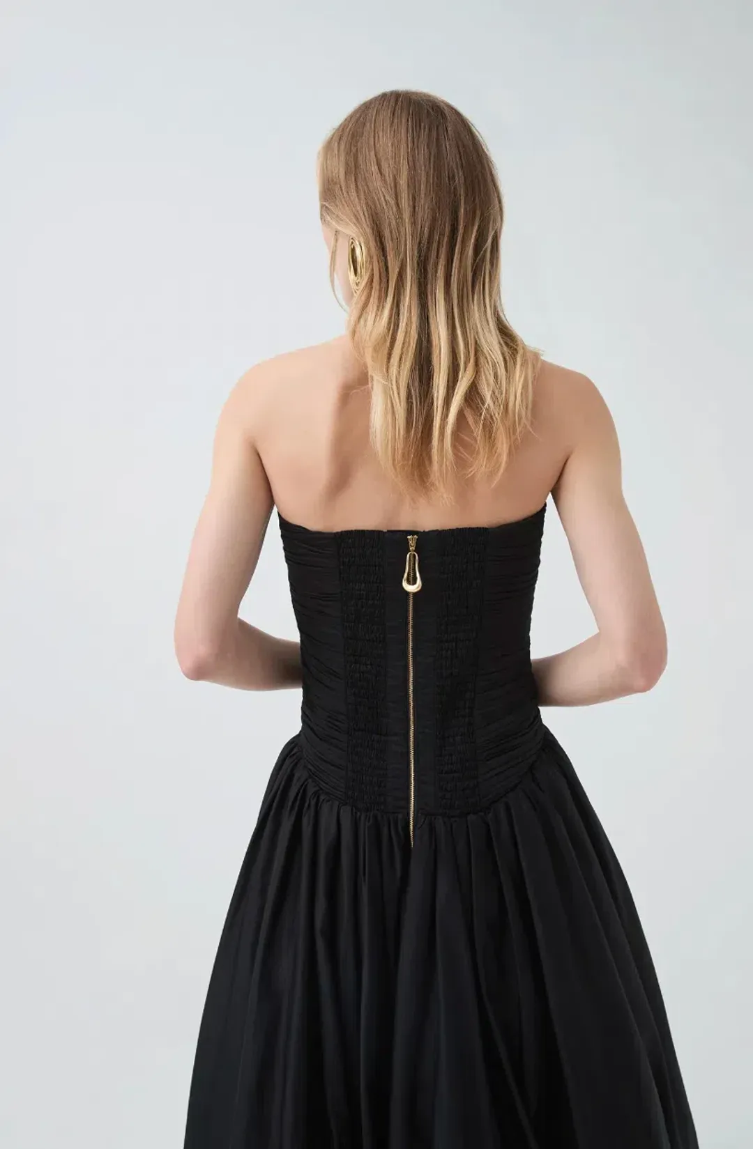 Aje Violette Bubble Hem Maxi Dress Size 8 for rent on The Volte - main image