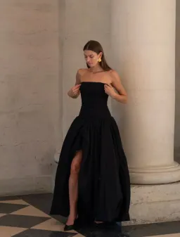 Aje Violette Bubble Hem Maxi Dress Size 8 for rent on The Volte - image 1