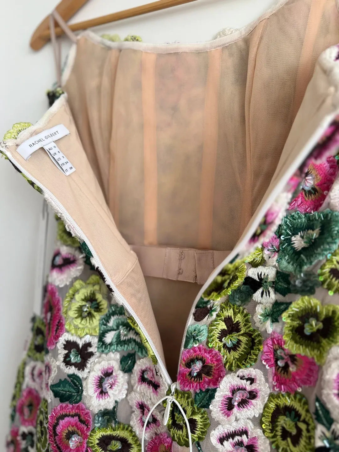 Rachel Gilbert Camden Mini Dress Size 6 for rent on The Volte - main image