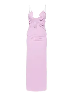 Christopher Esber Moulded Venus Dress Pink Size 8 for rent on The Volte - image 4