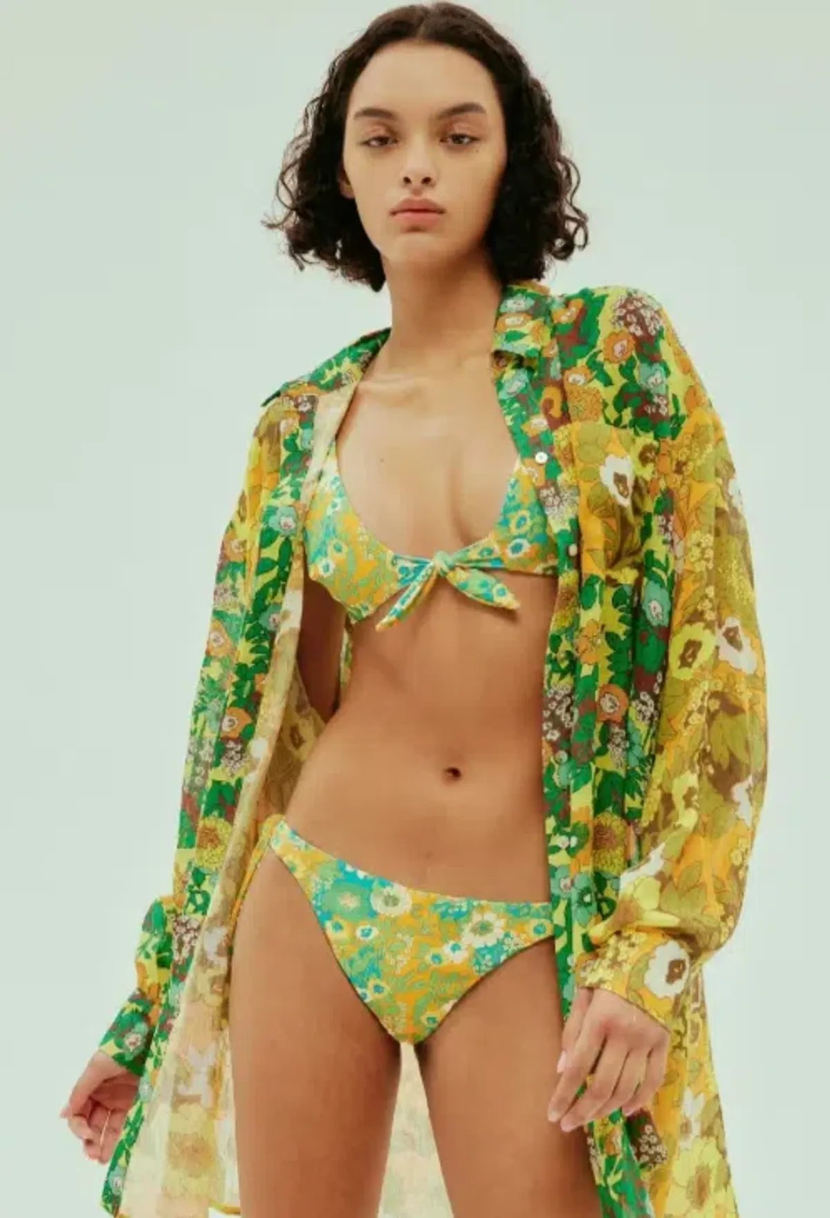 Alemais Jeff Spliced Beach Shirt - Image 2