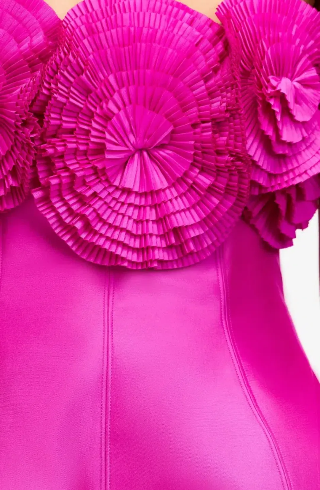 Acler Trusley Mini Dress in Violet Pink Size 12 for rent on The Volte - main image