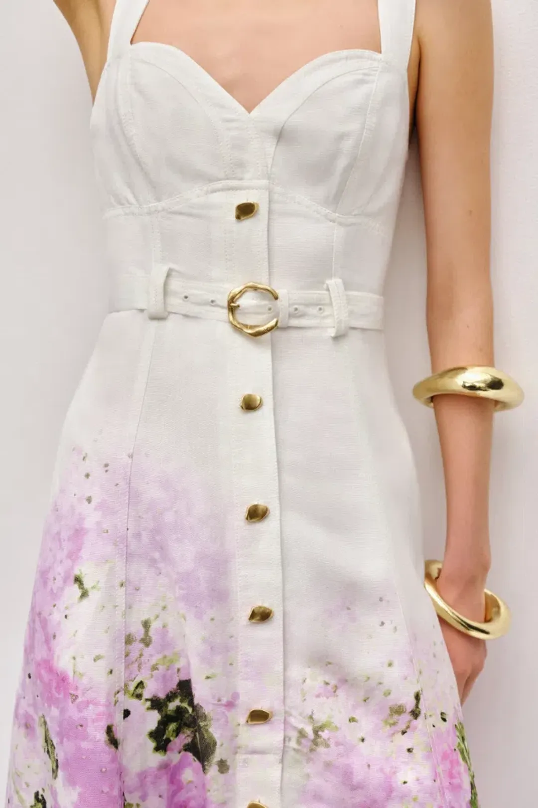 AJE Eartha Midi Dress size 8 for rent on The Volte - main image