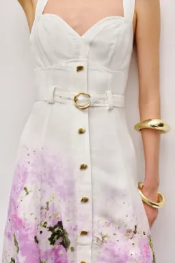 AJE Eartha Midi Dress size 8 for rent on The Volte - image 6