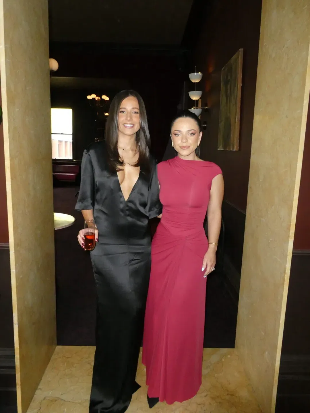 Bec and Bridge Susie Maxi Twist Dress in Cherry Red Size 8 AU / S for rent on The Volte - main image