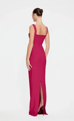 Effie Kats Marbella Gown Raspberry Size 8 for rent on The Volte - image 2