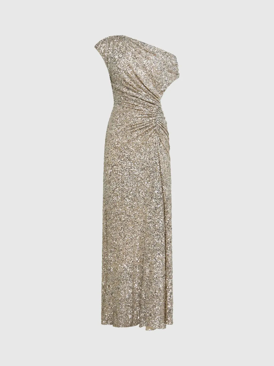 SHEIKE MARTINA MAXI DRESS SILVER SZ14 for rent on The Volte - main image