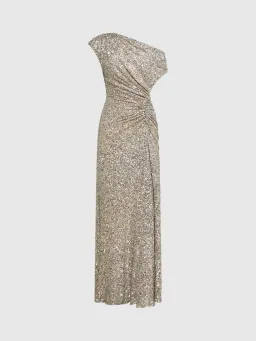 SHEIKE MARTINA MAXI DRESS SILVER SZ14 for rent on The Volte - image 3