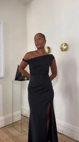 Sheike Stella Maxi Dress Black Size 12 for rent on The Volte - image 6