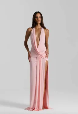 Natalie Rolt Winona Gown Blossom Pink Size 1 AU 8 for rent on The Volte - image 1