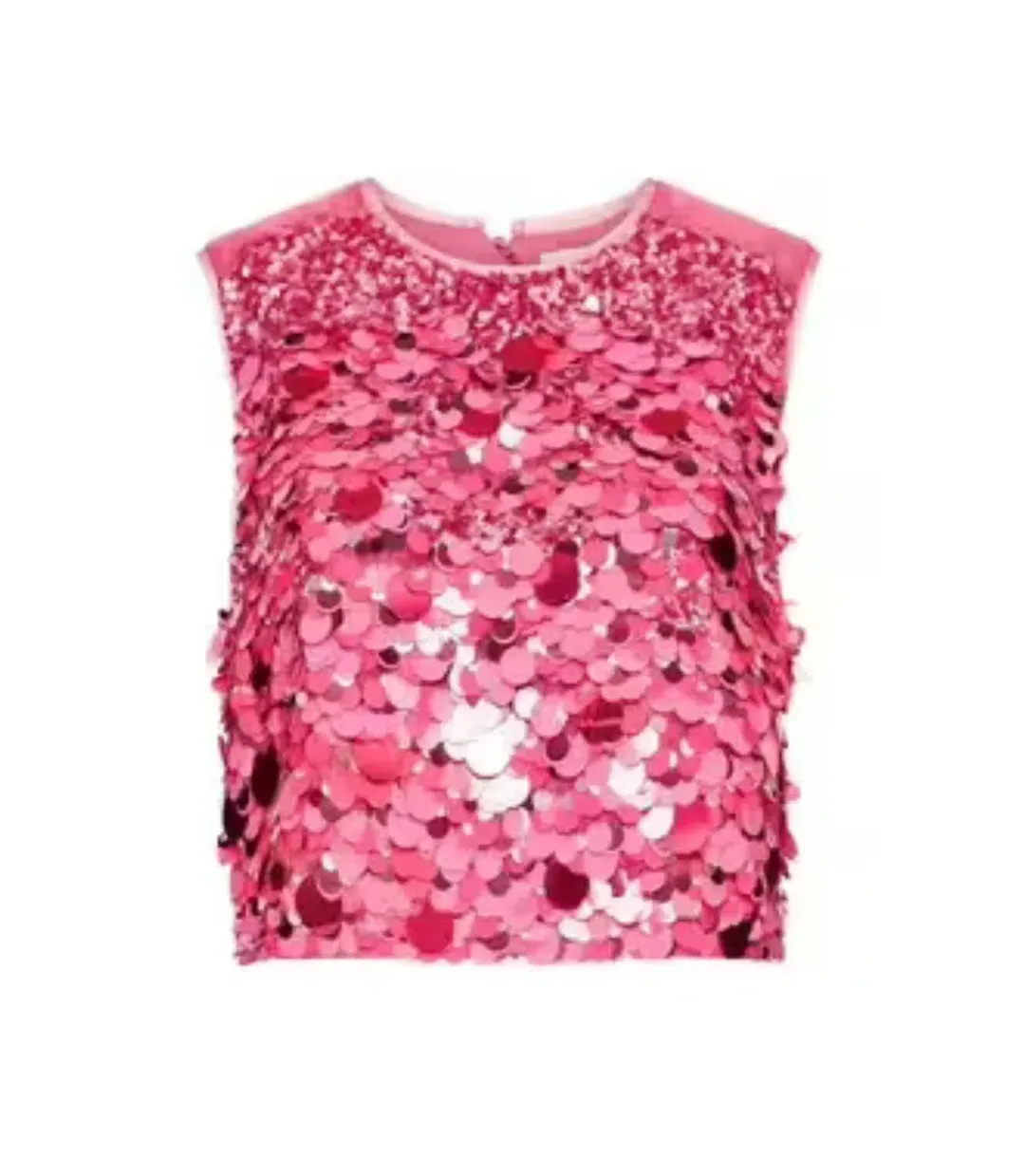 AJE CELESTE SEQUIN TOP & CHERIE SEQUIN SKIRT SET PINK SIZE 8 for rent on The Volte - main image