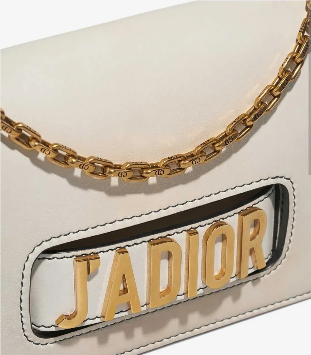 Dior J’Adior Medium Calf White for rent on The Volte - main image