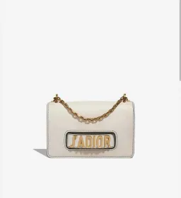 Dior J’Adior Medium Calf White for rent on The Volte - image 1