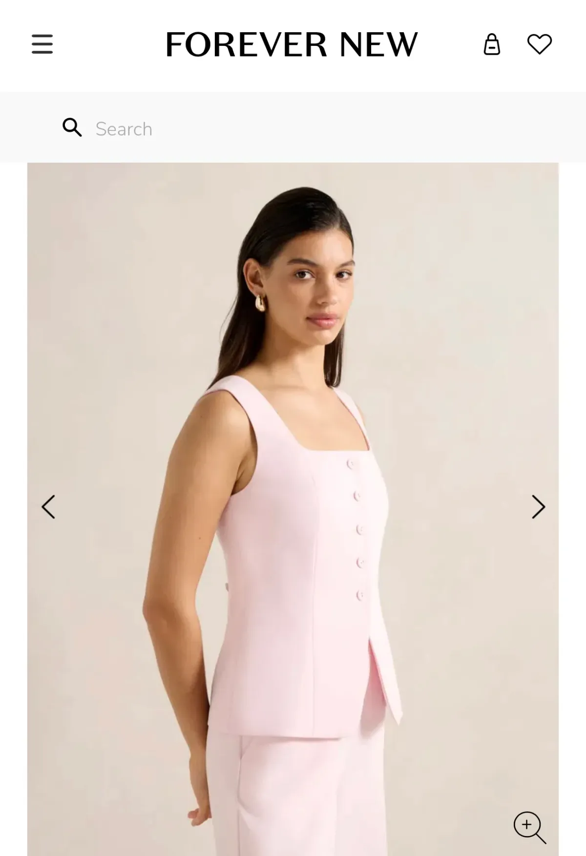 Forever New matching pink suit set - Image 4