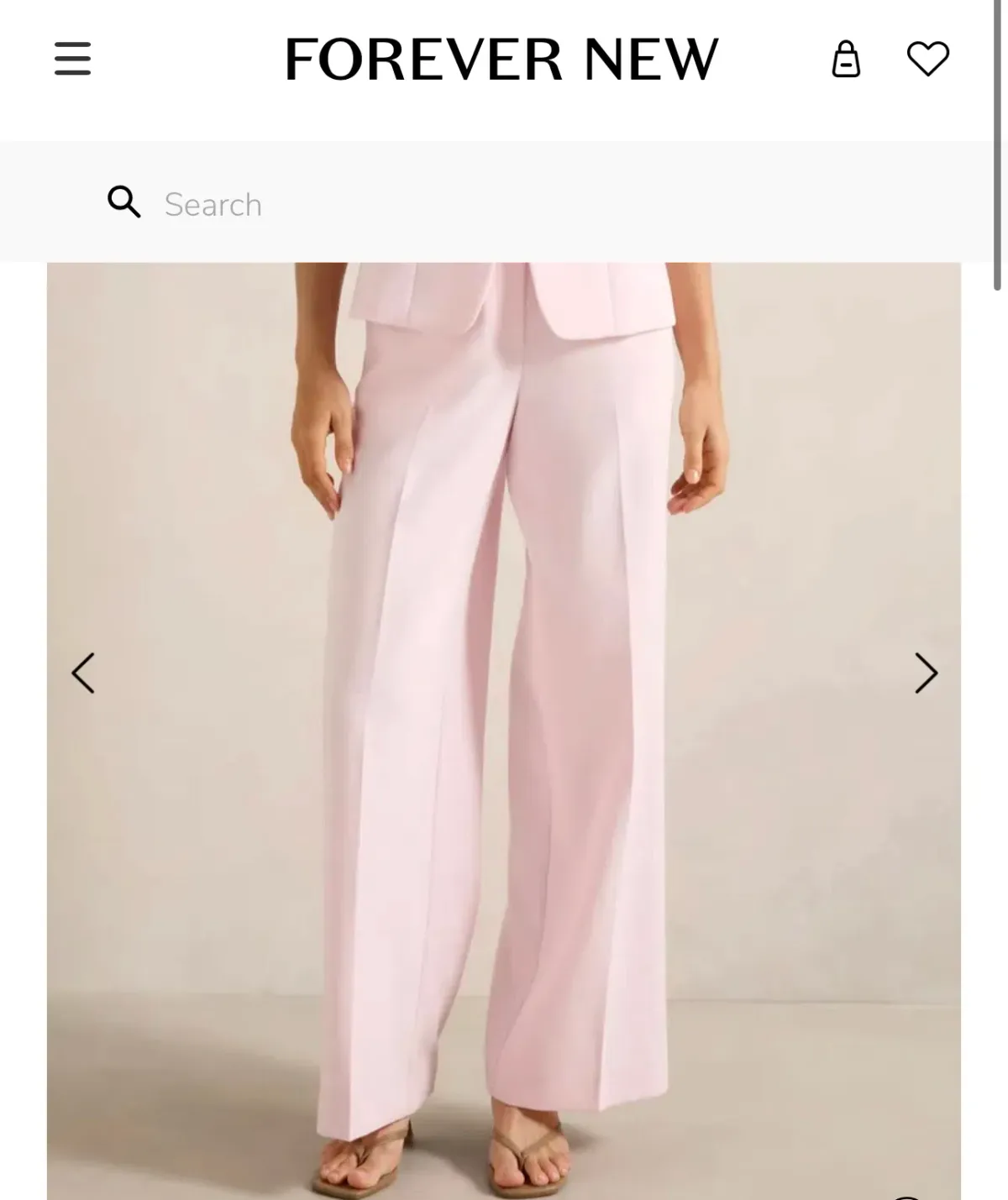 Forever New matching pink suit set - Image 3