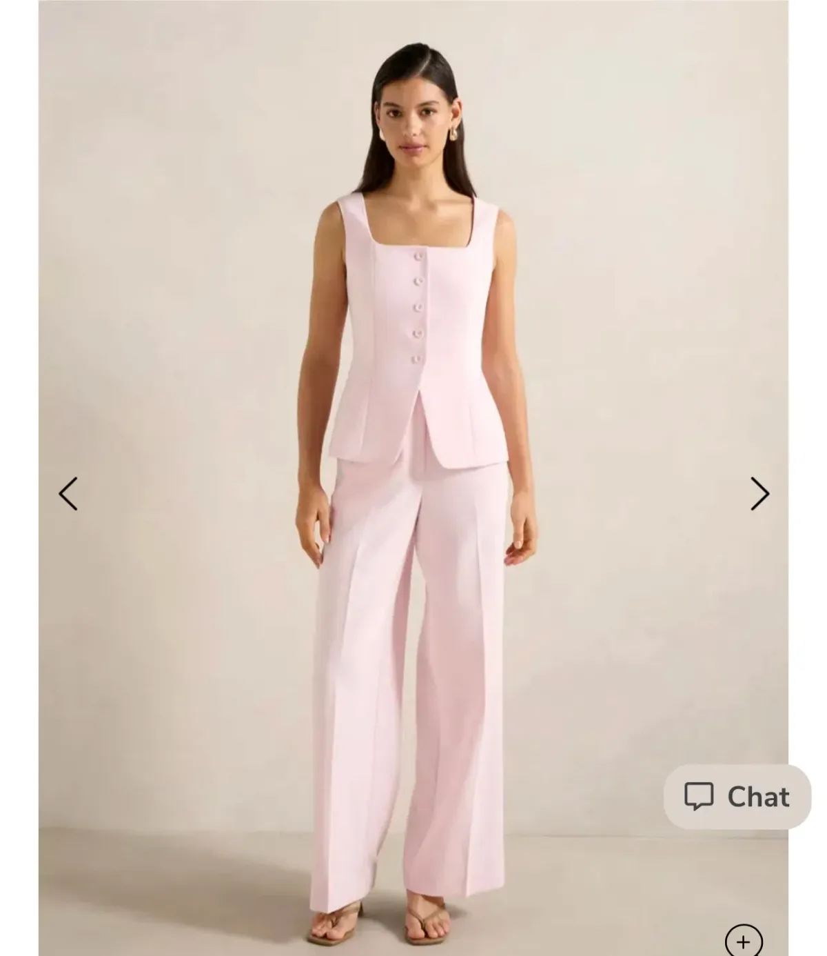 Forever New matching pink suit set - Image 2