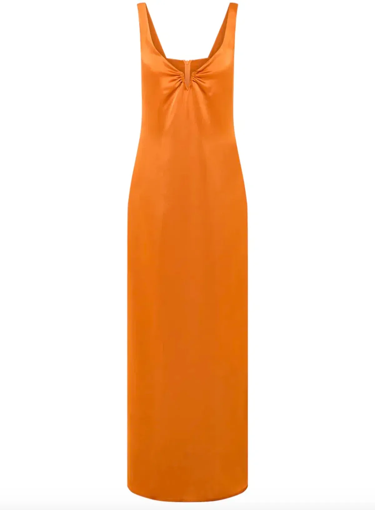 Anna Quan Liliana midi dress in kumquat size AU12 - Image 4