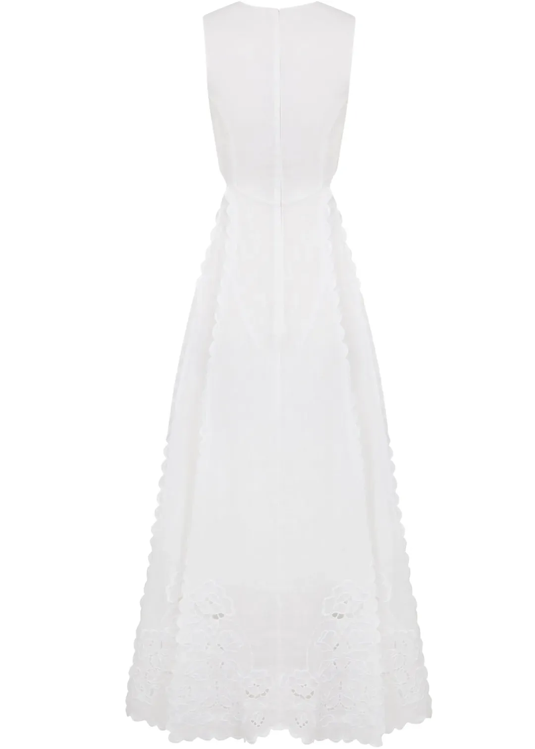 Lovaan Amelia Dress White Size 8 for rent on The Volte - main image
