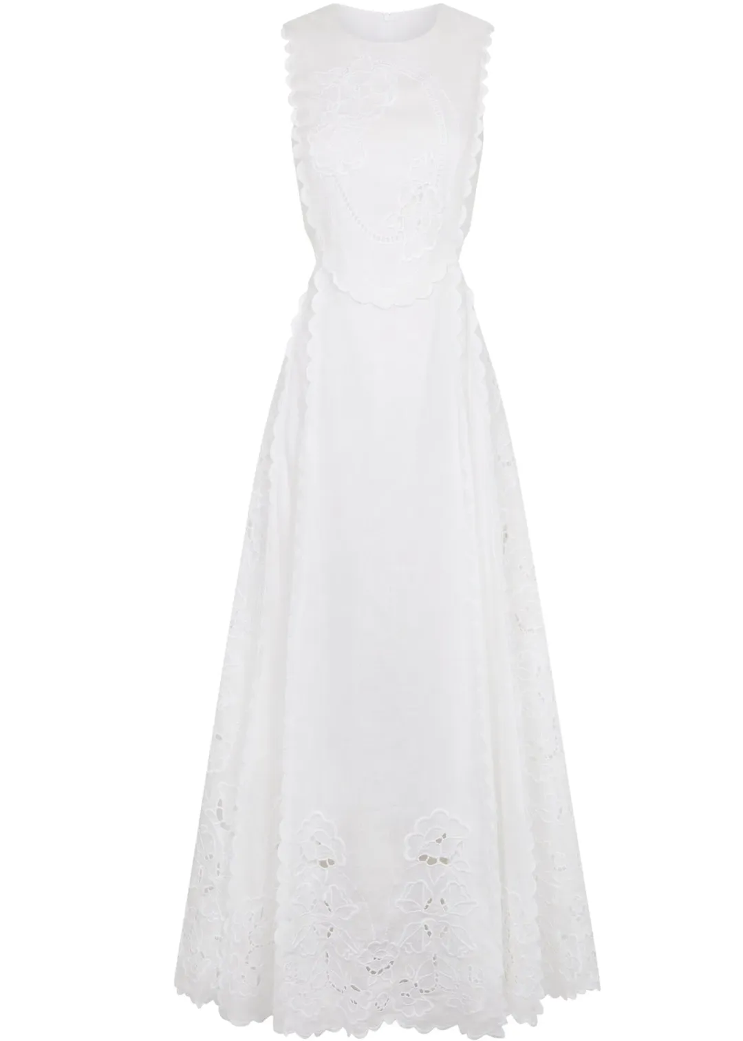 Lovaan Amelia Dress White Size 8 for rent on The Volte - main image