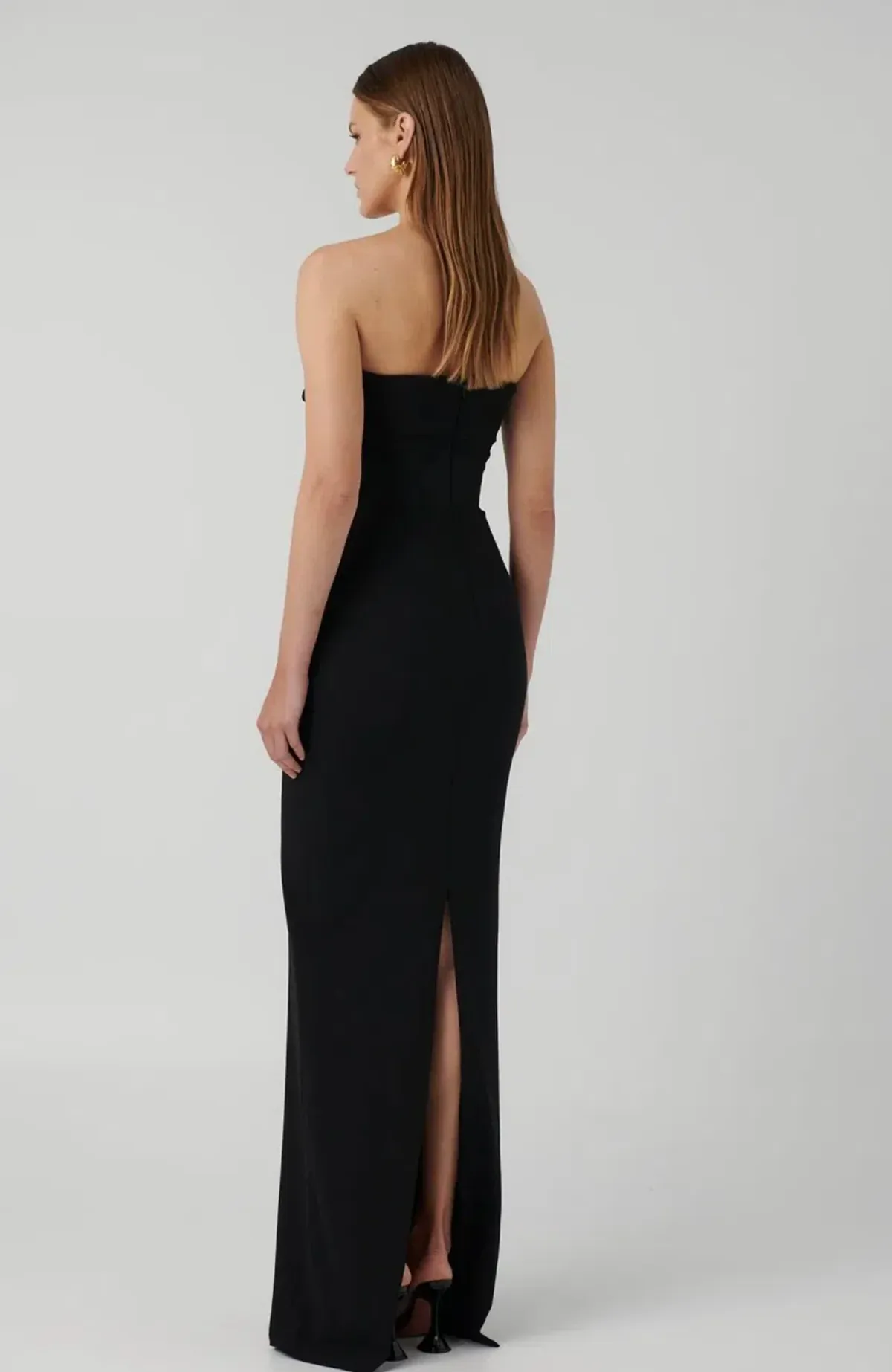 Effie Kats- Monroe Gown- Black- Size S-8 - Image 4