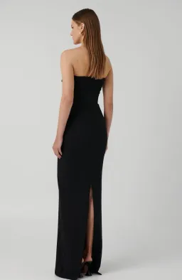 Effie Kats- Monroe Gown- Black- Size S-8 for rent on The Volte - image 4