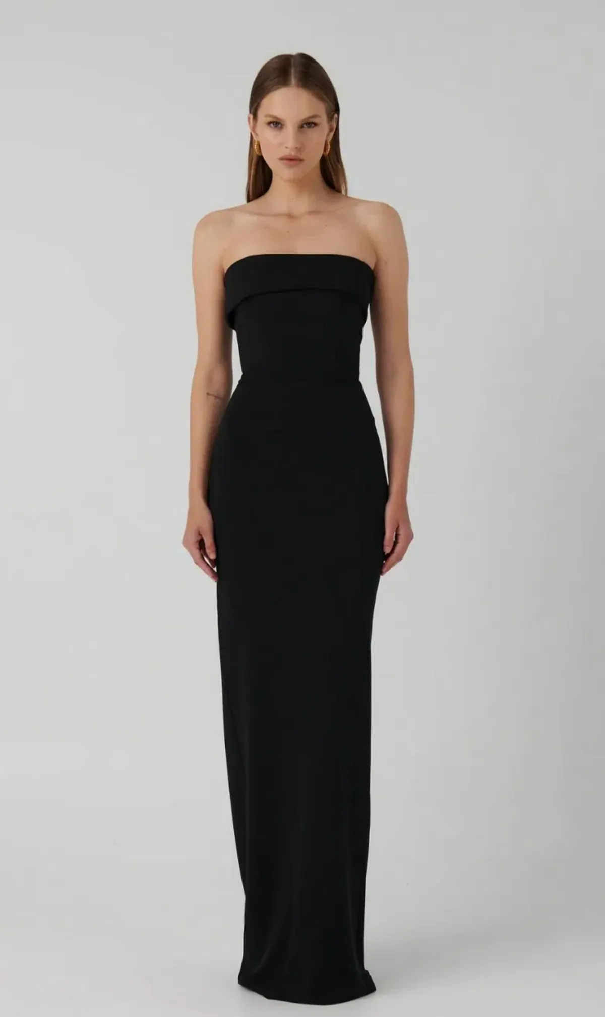 Effie Kats- Monroe Gown- Black- Size S-8 - Image 1