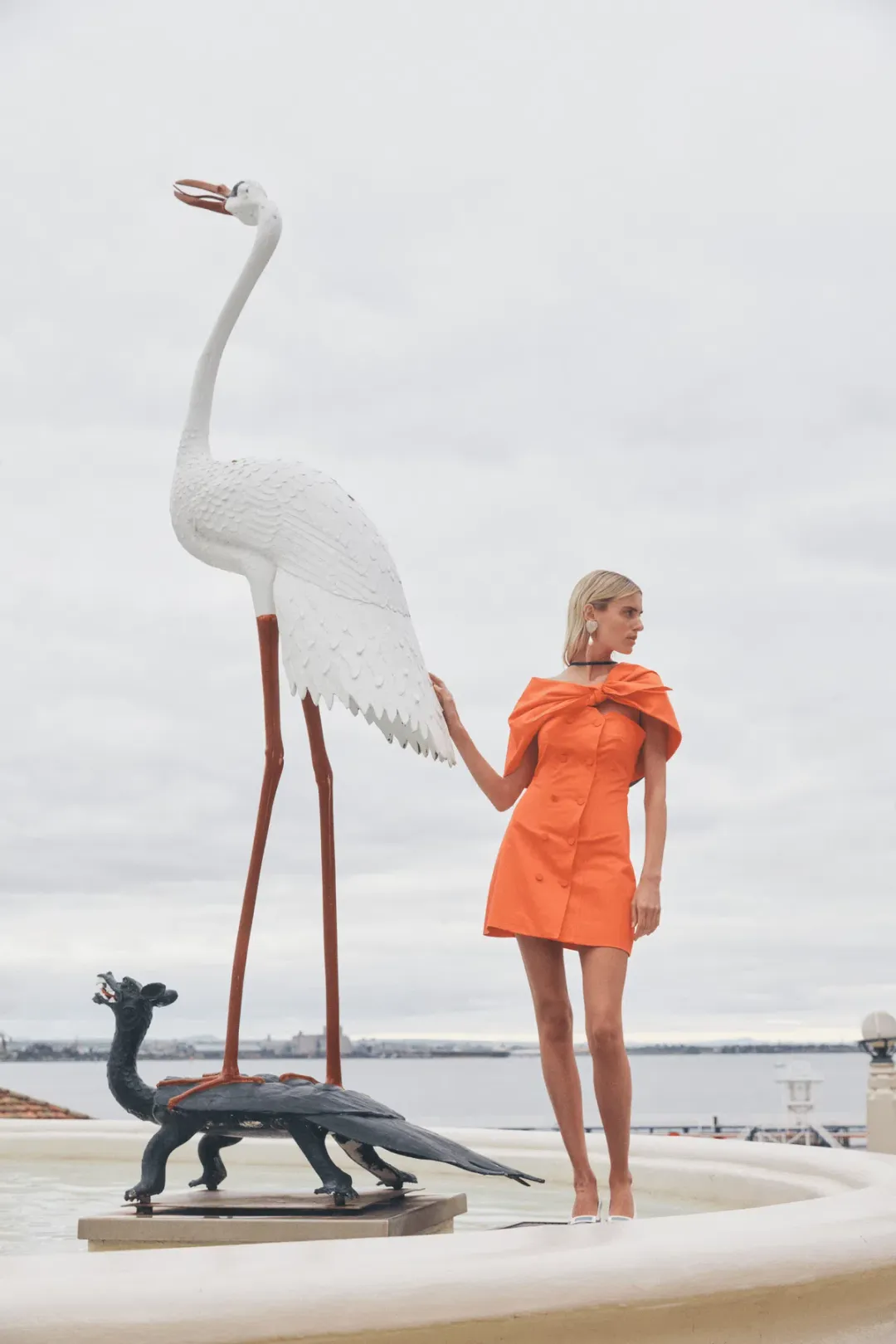 Lovaan Carmen Cotton Coral Size 14 for rent on The Volte - main image