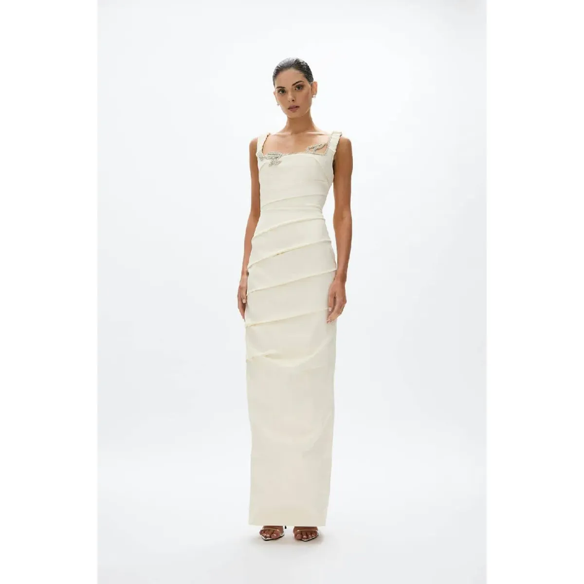 Rachel Gilbert maxi Rhodes gown dress, size 1. - Image 1