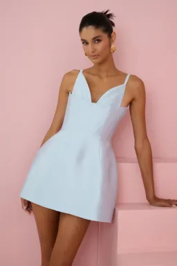 ELIYA THE LABEL Kristian Dress Blue XS for rent on The Volte - image 4