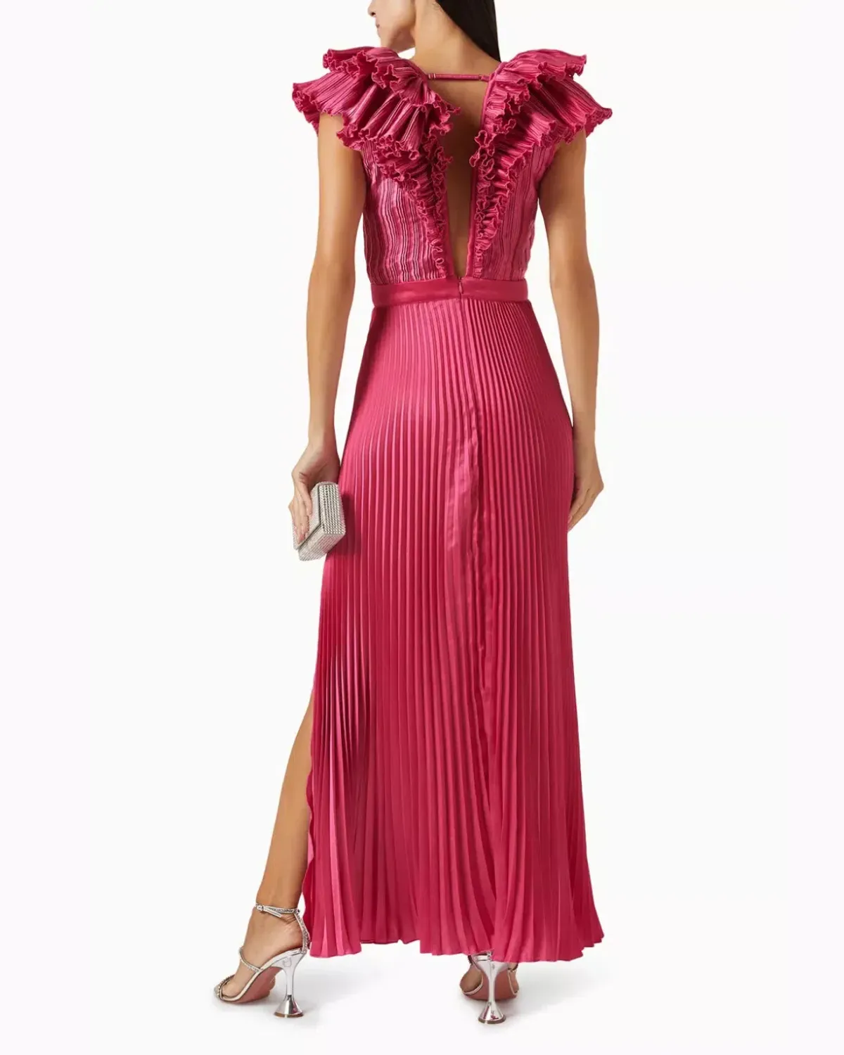 Tuileries Split Gown Size 6 in Dusty Pink - Image 5